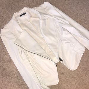 White Leather Jacket